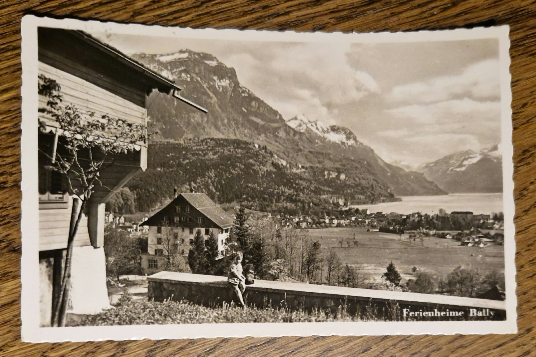 Ansichtskarten: Ferienheim Bally, Brunnen 1936 – Gebraucht aus Ebikon von Donar50