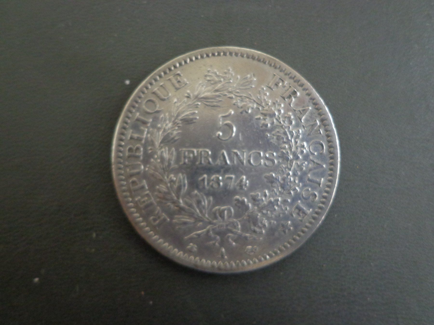 Tutti le monete: 5 Francs Münze Silber von 1874 – Usato da Zofingen venduto da goezi