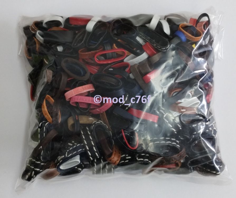 Vintage Bracelet De Montre En Cuir Avec Boucle Noire, Sangles De