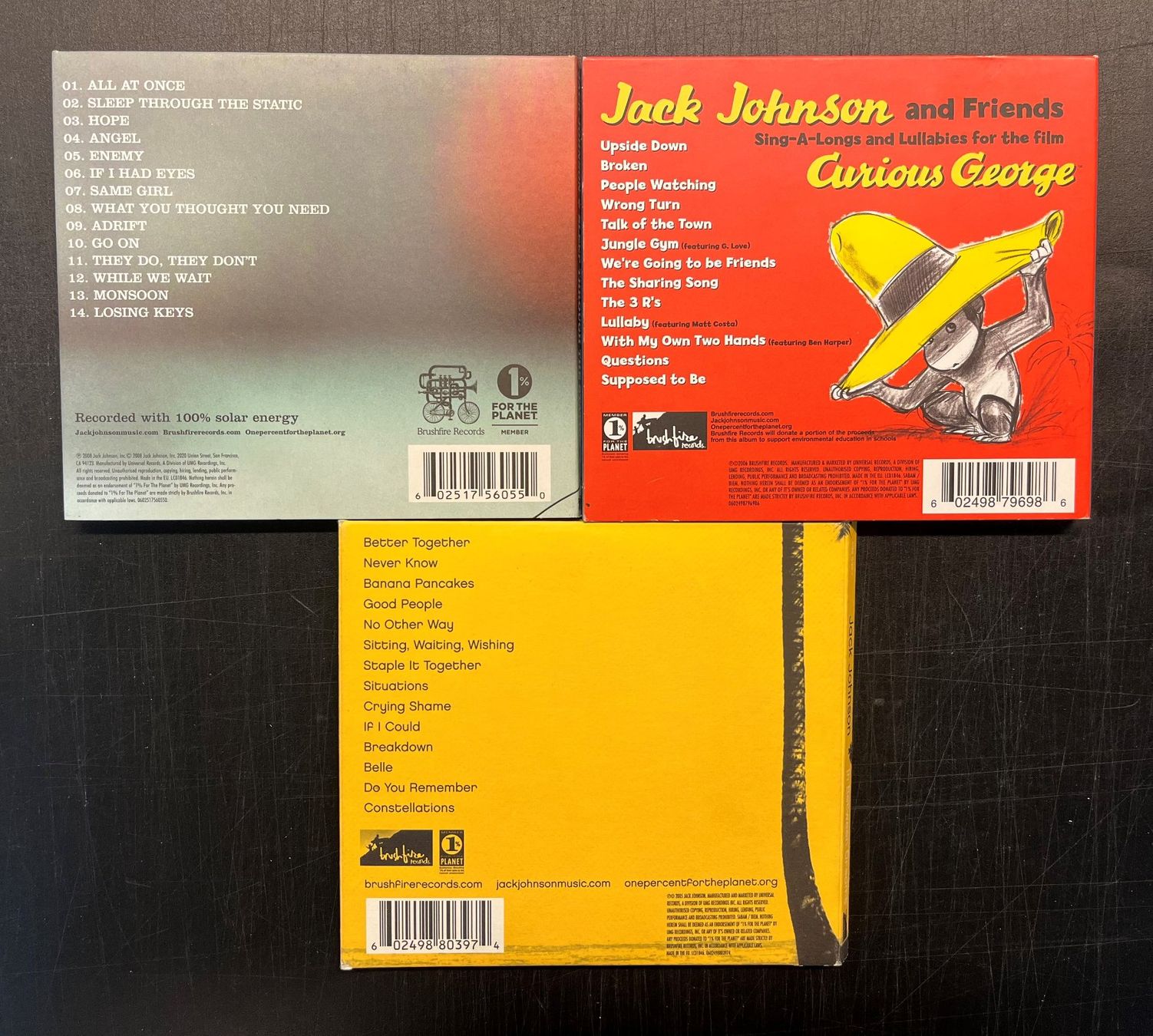 CD: CD Sammlung Jack Johnson 3 Stück – Usato da Basel venduto da andipfandi 1