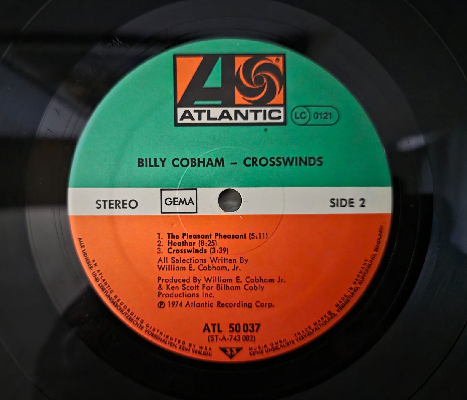 Schallplatten: Billy Cobham LP – Crosswinds – Gebraucht aus Root von atelier22 2