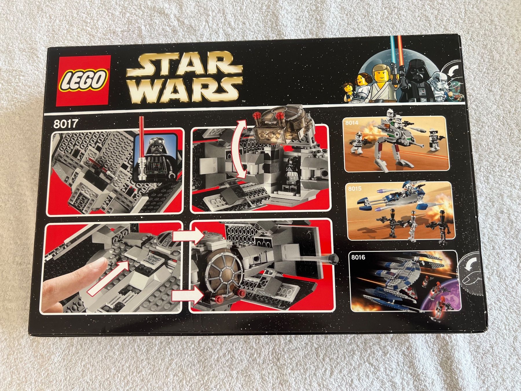 Star Wars Kit di costruzioni: Lego STAR WARS 8017 Darth Vader's TIE Fighter – Nuovo e nell'imballaggio originale da Neukirch / Egnach venduto da Taucher68 1