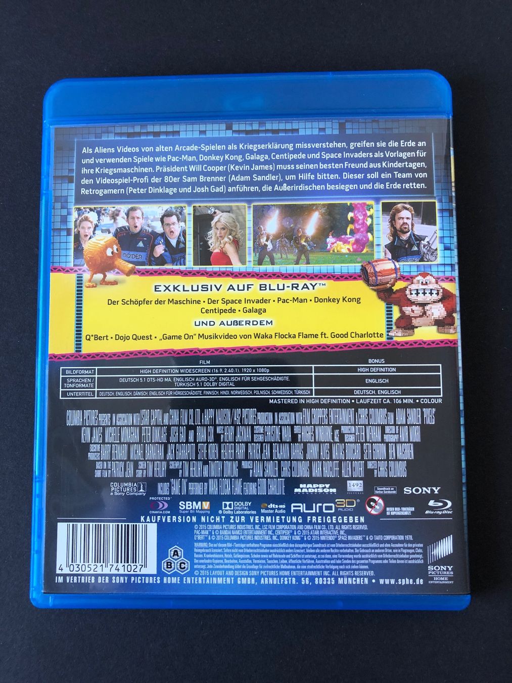 Tutti i DVDs: Pixels (2015) - Bluray – Usato da Bern venduto da McFlurry_88 3