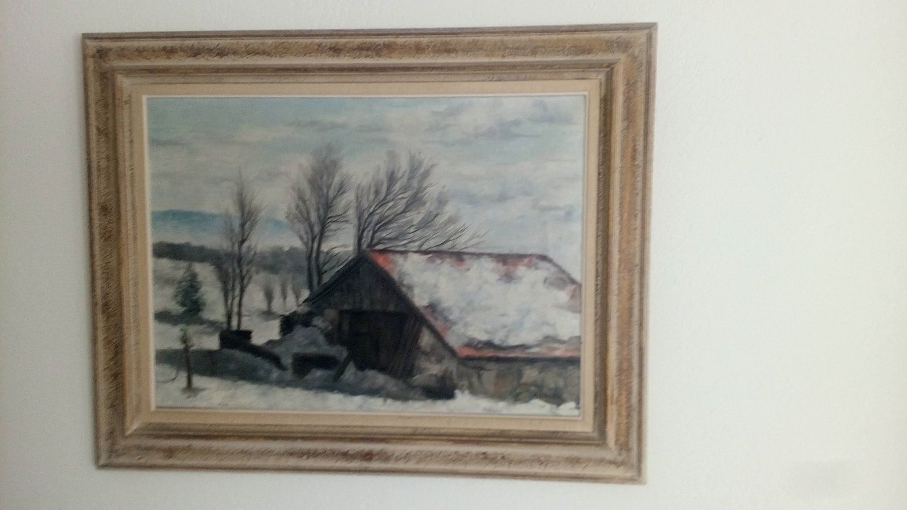 Tele & Cornici: Albert Locca tableaux ferme jura – Usato da La Chaux-de-Fonds venduto da taniao