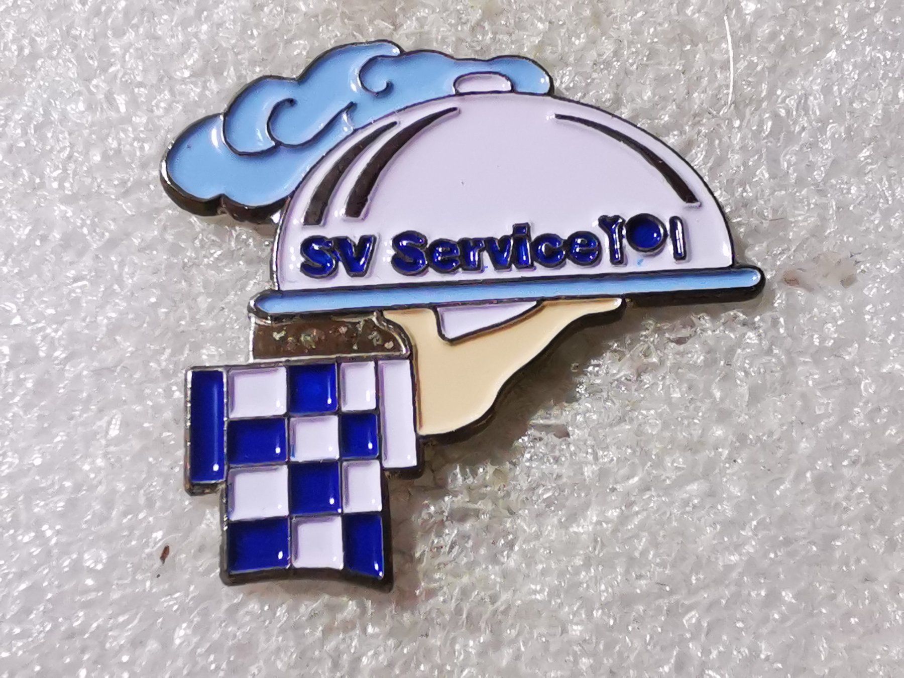 Placchette & Badge: Ansteckpin 129: SV Service – Usato da Oppligen venduto da Pin-Fall-Shop