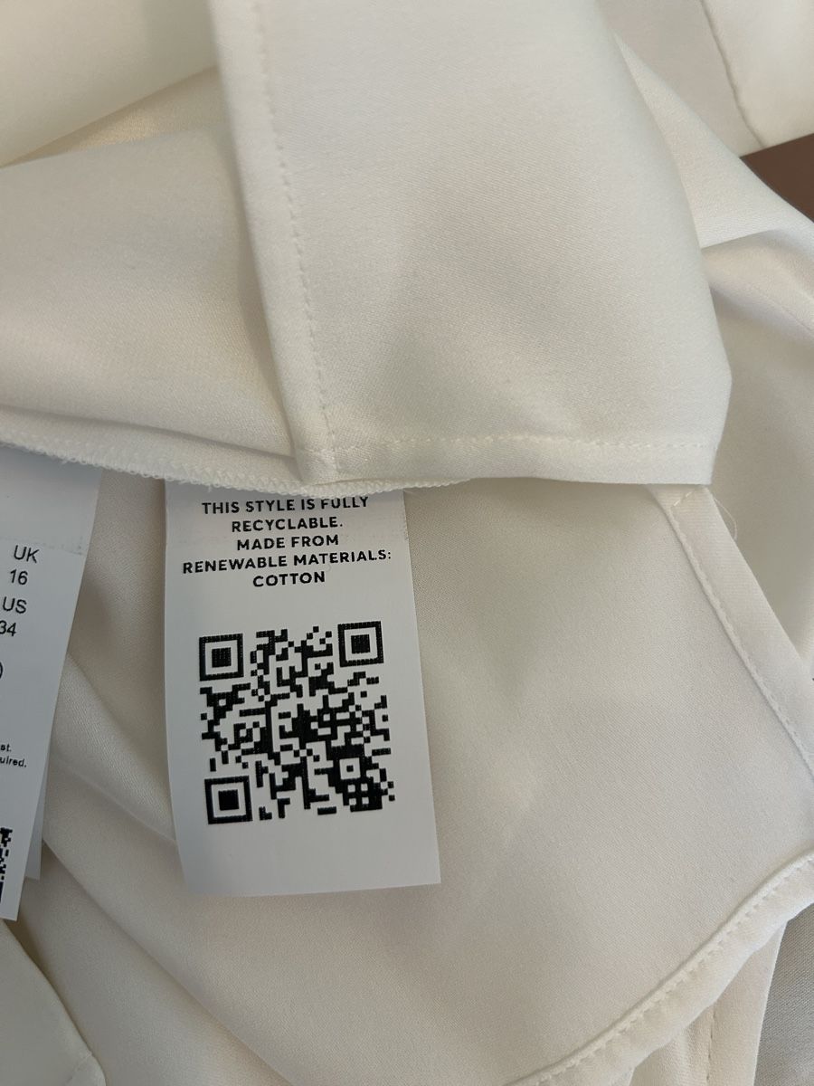Hugo Boss Blusen: Damen Blouse Boss weiss – Neu und originalverpackt aus Allschwil von Filouactiv 4
