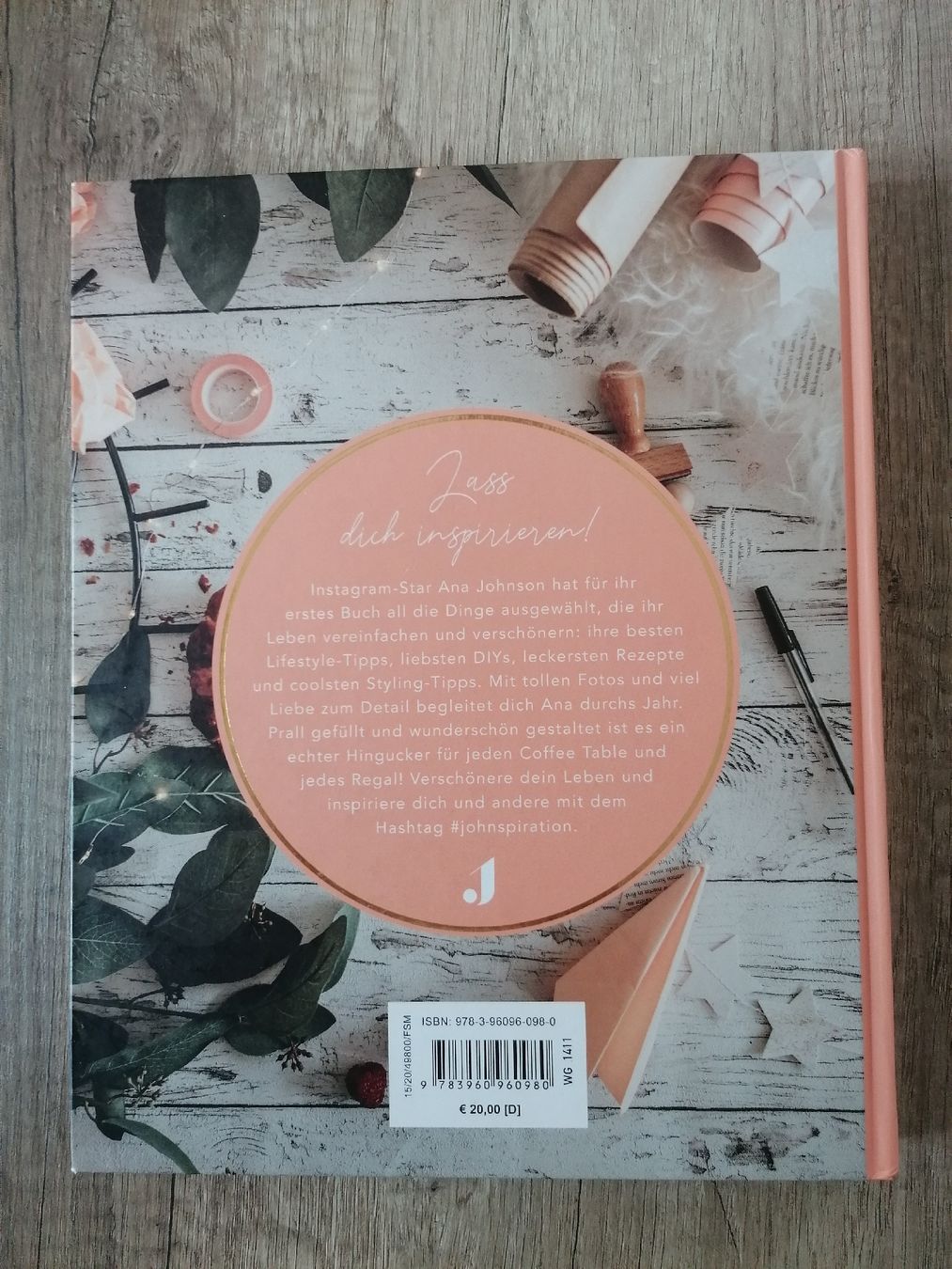 Libri: Buch "Inspire Yourself" von Ana Johnson – Nuovo (secondo la descrizione) da Luzern venduto da chr_ny72 1