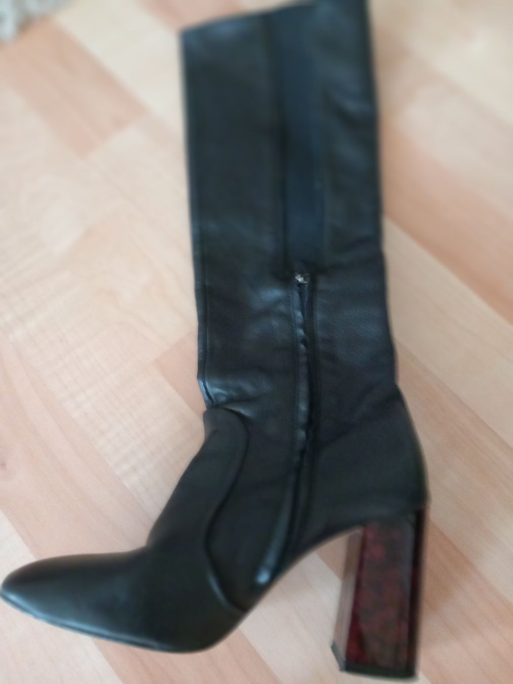 Scarpe da donna: Echt-Lederstiefel Gr. 36, schwarz – Usato da Wanzwil venduto da lonelybeachhouse 6