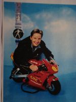 Photo Werbung mot Degenfechterin Katja NASS Deutschland 1995