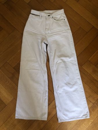 Ksubi Jeans Weiss – Grösse 26 – Asymmetrischer Bund – Top!