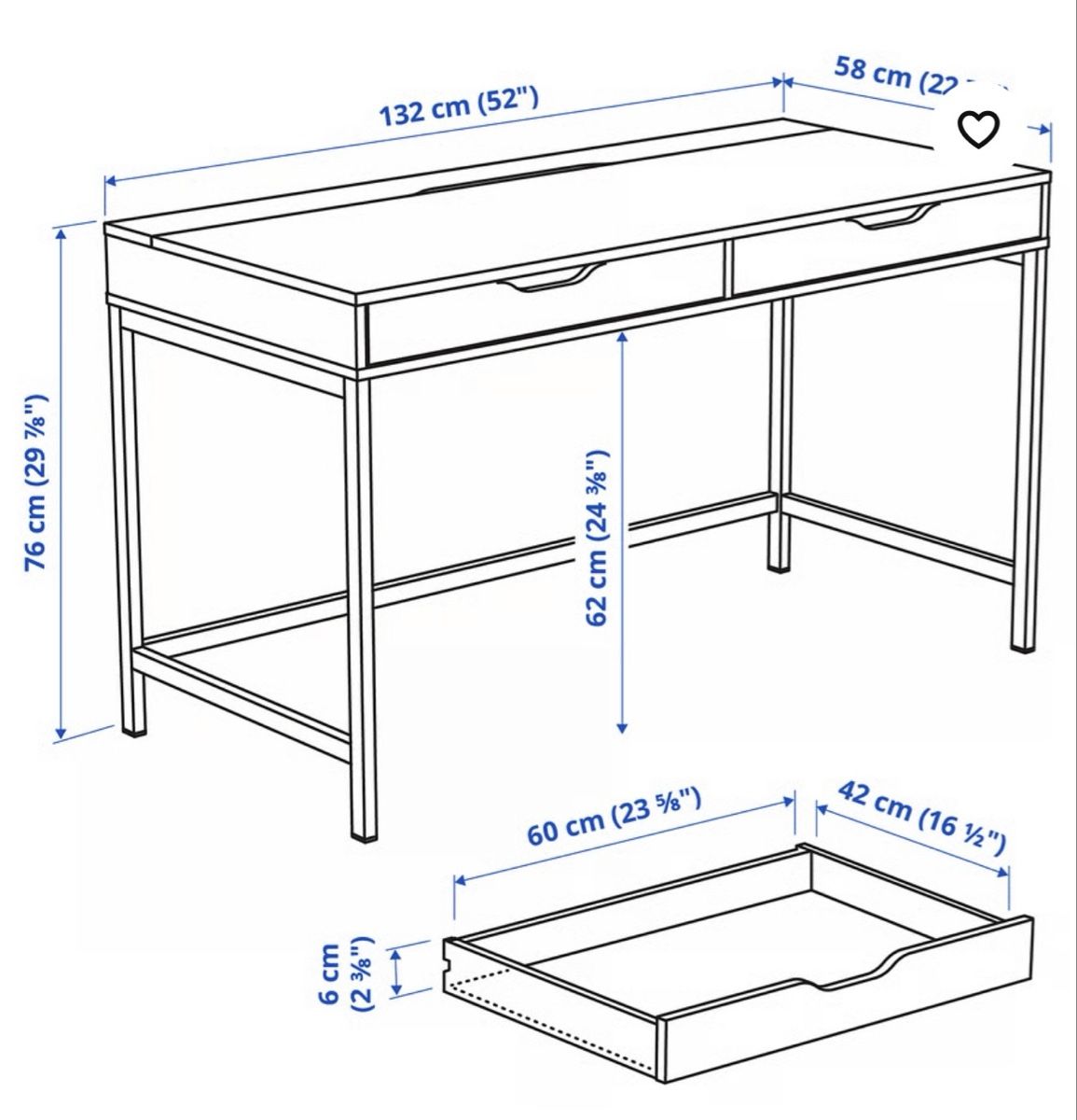 Schreibtische: Tisch IKEA – Neu (gemäss Beschreibung) aus Basel von AnMi22 4