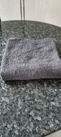 Graues Handtuch, neu, flauschig weich!