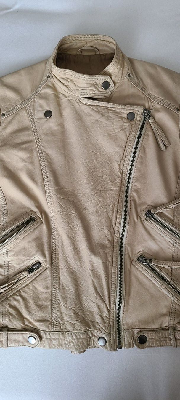 Zara Giacche: Lederjacke von Zara Gr. 36 – Usato da Basel venduto da Luzora 1