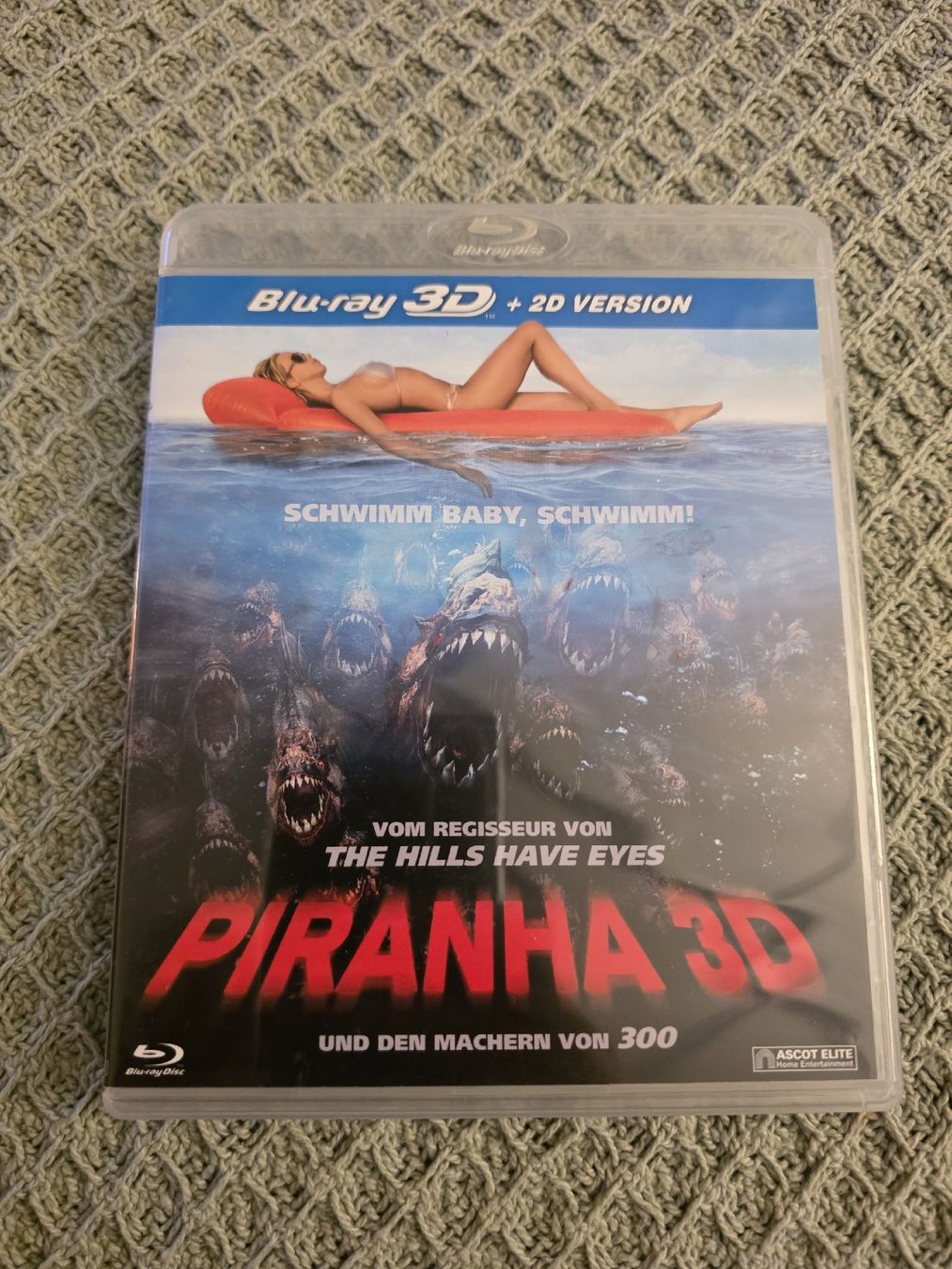 Tutti i DVDs: Piranha - 2D + 3D - Blu-ray – Usato da Ellikon a d Thur venduto da razzorblog