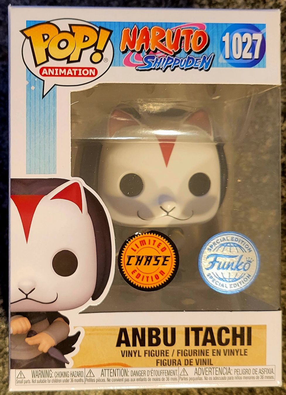 Funko Figurines: Funko Pop Naruto   Anbu Itachi CHASE – Neuf avec emballage d'origine à Montet (Glâne) par KOADA