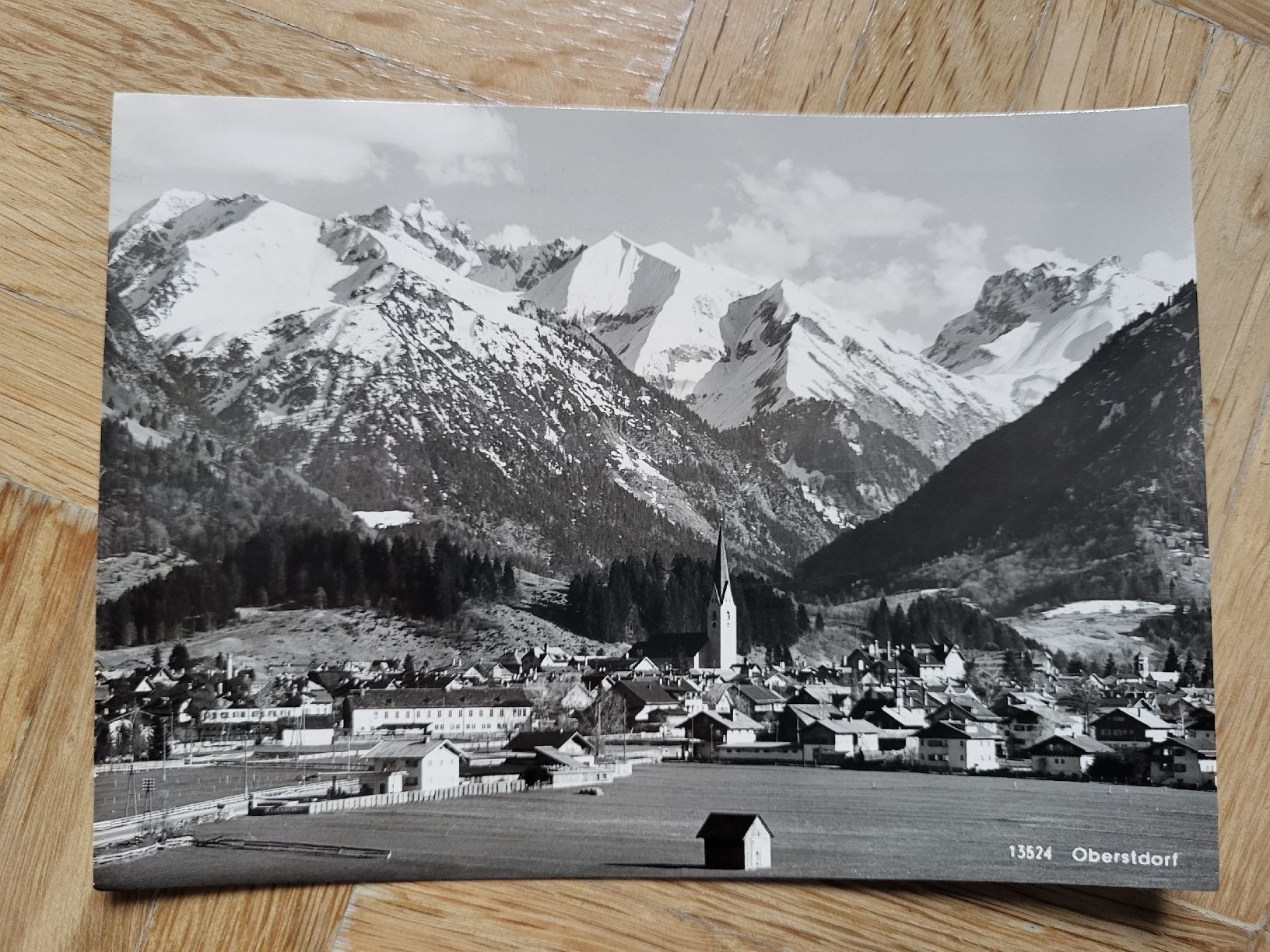 Tous les timbres: 1956, Postkarte nach Winterthur von Oberstdorf – D'occasion à stäfa par brandy66 2