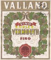 Etikette (gross) - Vino Vermouth Fino (Vallano) /bd