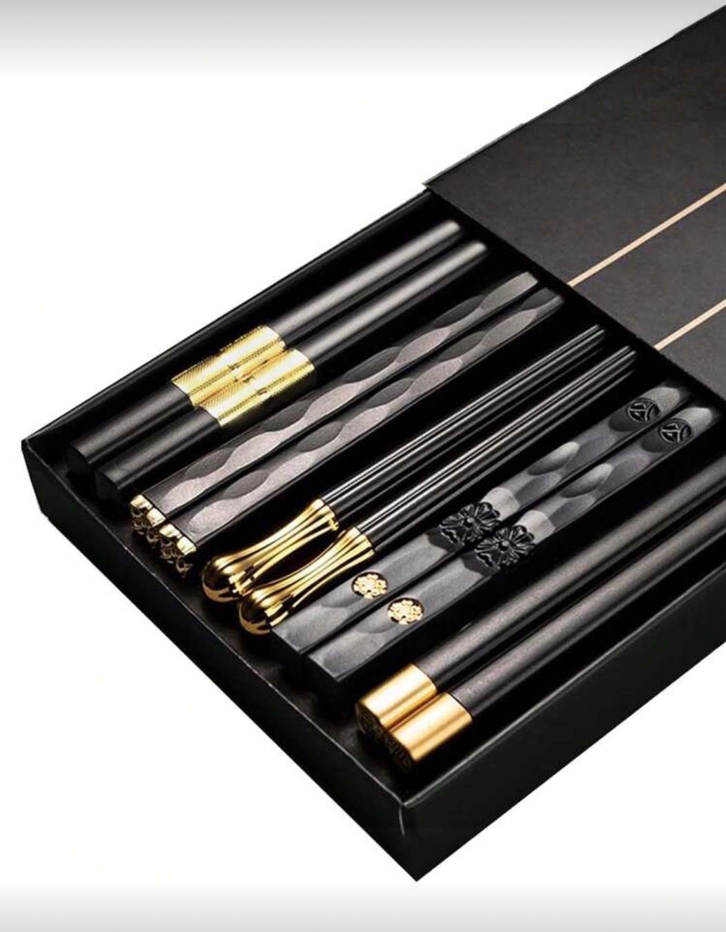 Set di posate: Edle Essstäbchen aus Metal – Nuovo e nell'imballaggio originale da Emmenbrücke venduto da ShopDirect 2