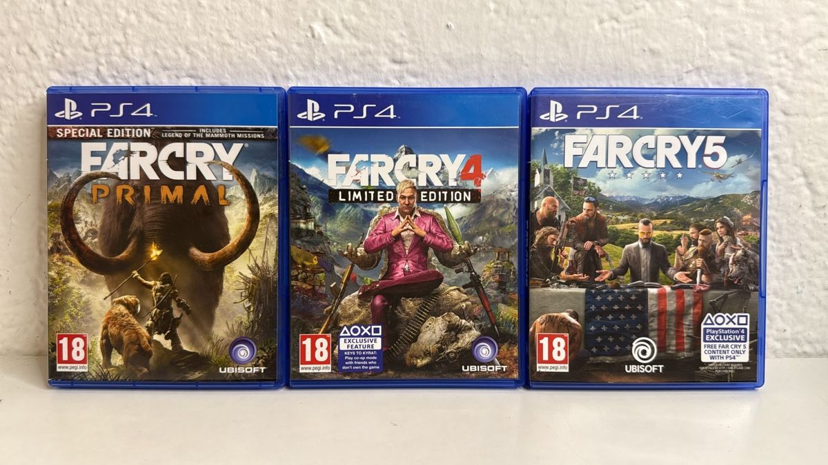 Far Cry Primal, Far Cry 4 and Far Cry 5 for PS4/PS5 (Gebraucht) in ...