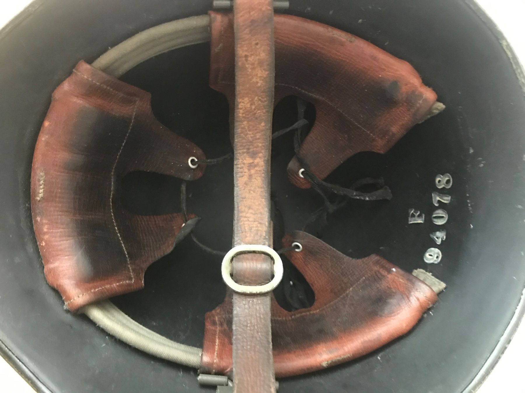 Uniformen & Effekten: Antiker original Schweizer Armee Militär Stahlhelm – Gebraucht aus Zürich von Limea0 6