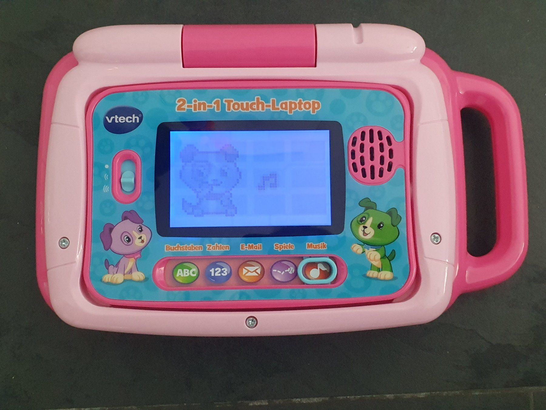 Vtech Giocattoli: ++ V-Tech ++ Lerncomputer / 2 in 1 Tablet / Laptop ++ ab 3 – Usato da Chur venduto da aladin_04 4