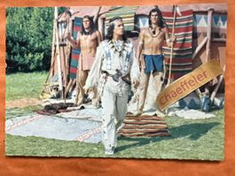 Pierre Brice Winnetou Karte - Rarität aus den 60er!