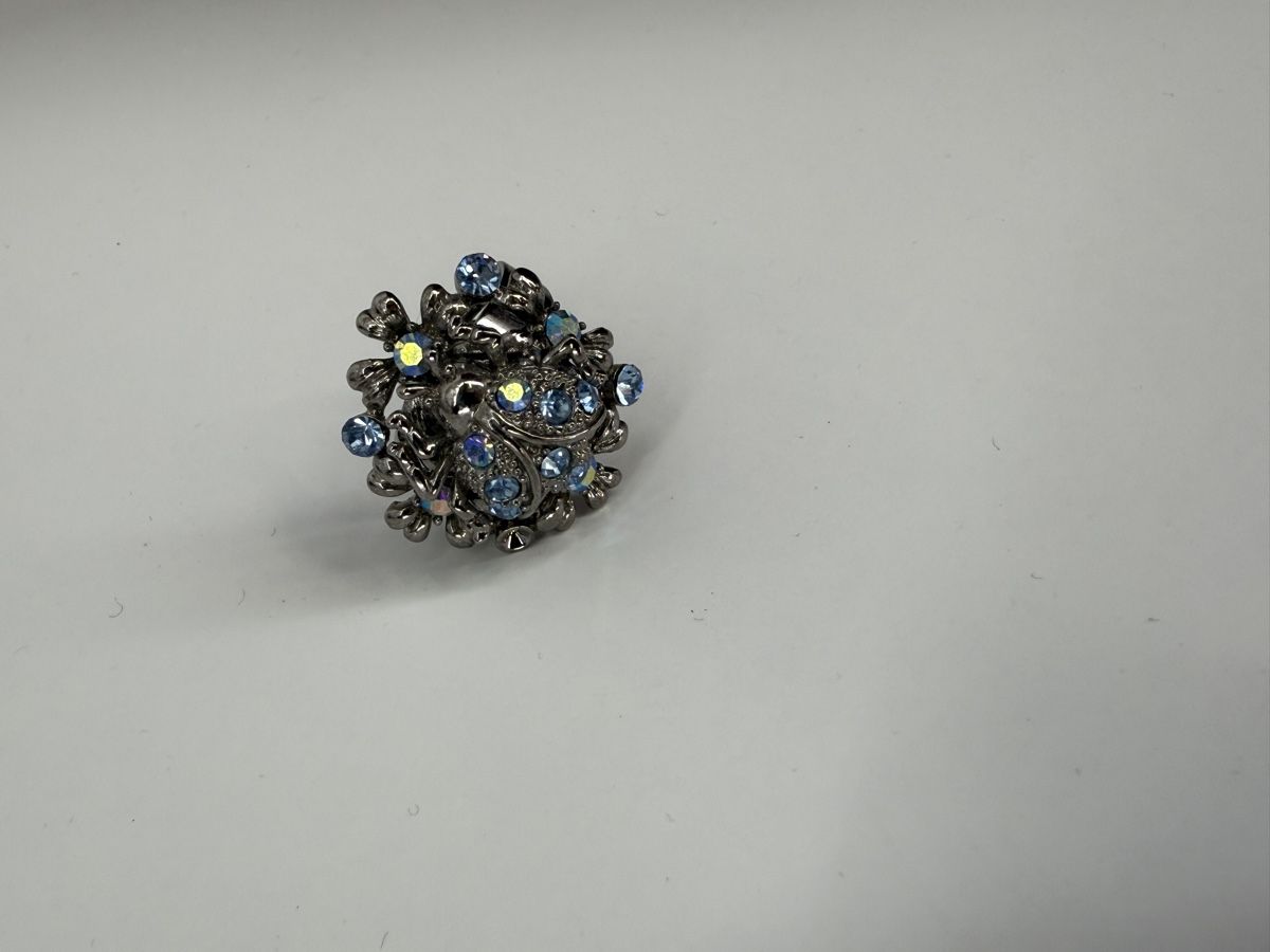 Anelli: Ring mit blauen Steinen Blumen/ Käfer – Usato da Auenstein venduto da moin. 2