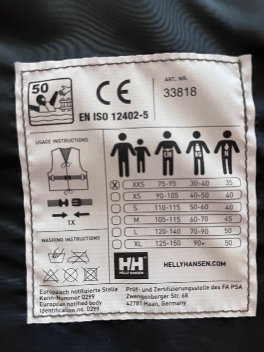 Helly Hansen Schwimmwesten: Schwimmweste Kinder – Gebraucht aus Fällanden von melenoel 2