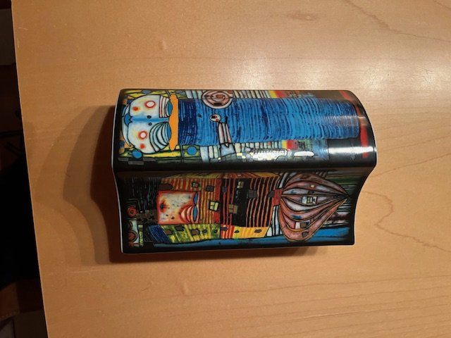 Alle Dekorationen: Hundertwasser Vase neu, ungebraucht – Neu (gemäss Beschreibung) aus Oberrohrdorf von siri-retloW.24 1