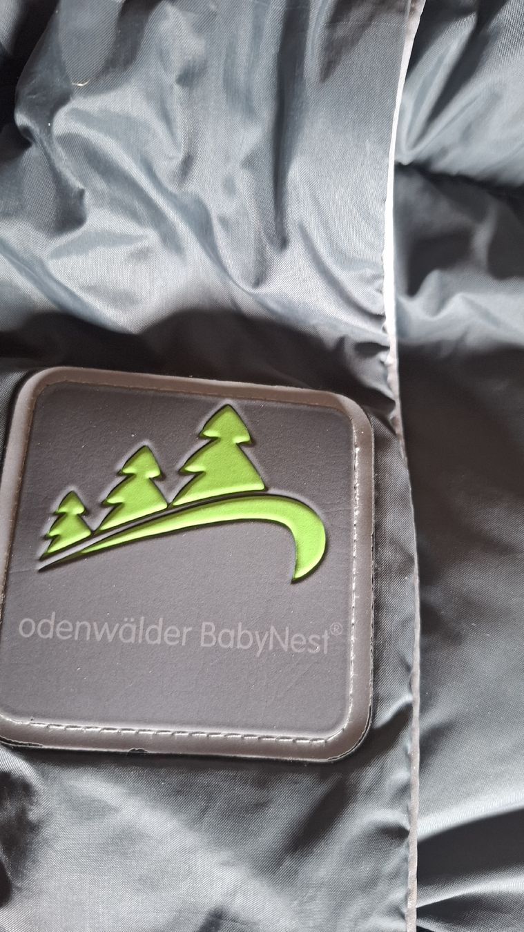 Odenwälder Sacchi a pelo: Odenwälder Babynest Fusssack grau  – Difettoso da Lü venduto da jas_minw 1