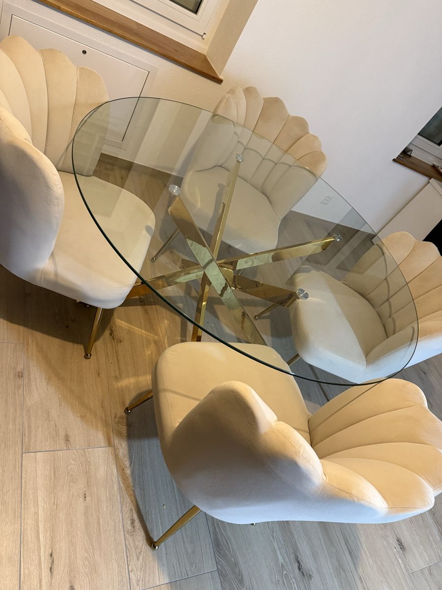 Set di tavolo e panche: Table et chaises neuve – Nuovo (secondo la descrizione) da Perrefitte venduto da lau_ppv8