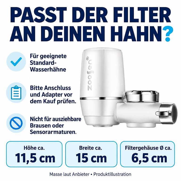 Sanitari: NEU: Wasserhahnfilter + 4 Ersatzkartuschen – Usato da Biel/Bienne venduto da Oyaroslav 1