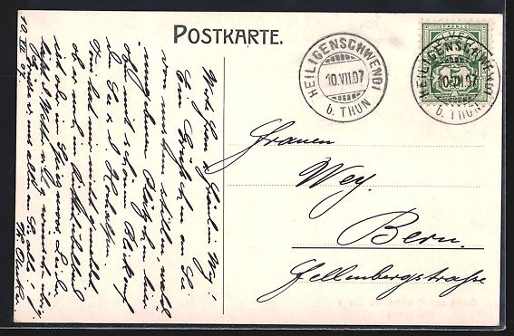 Ansichtskarten: AK Haltenegg, Pension Waldheim, Panorama – Gebraucht aus Berlin von bartko-reher 1