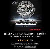 Palmen aus Plastik - Tickettausch