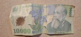 Rumänische 10.000 Lei Banknote 