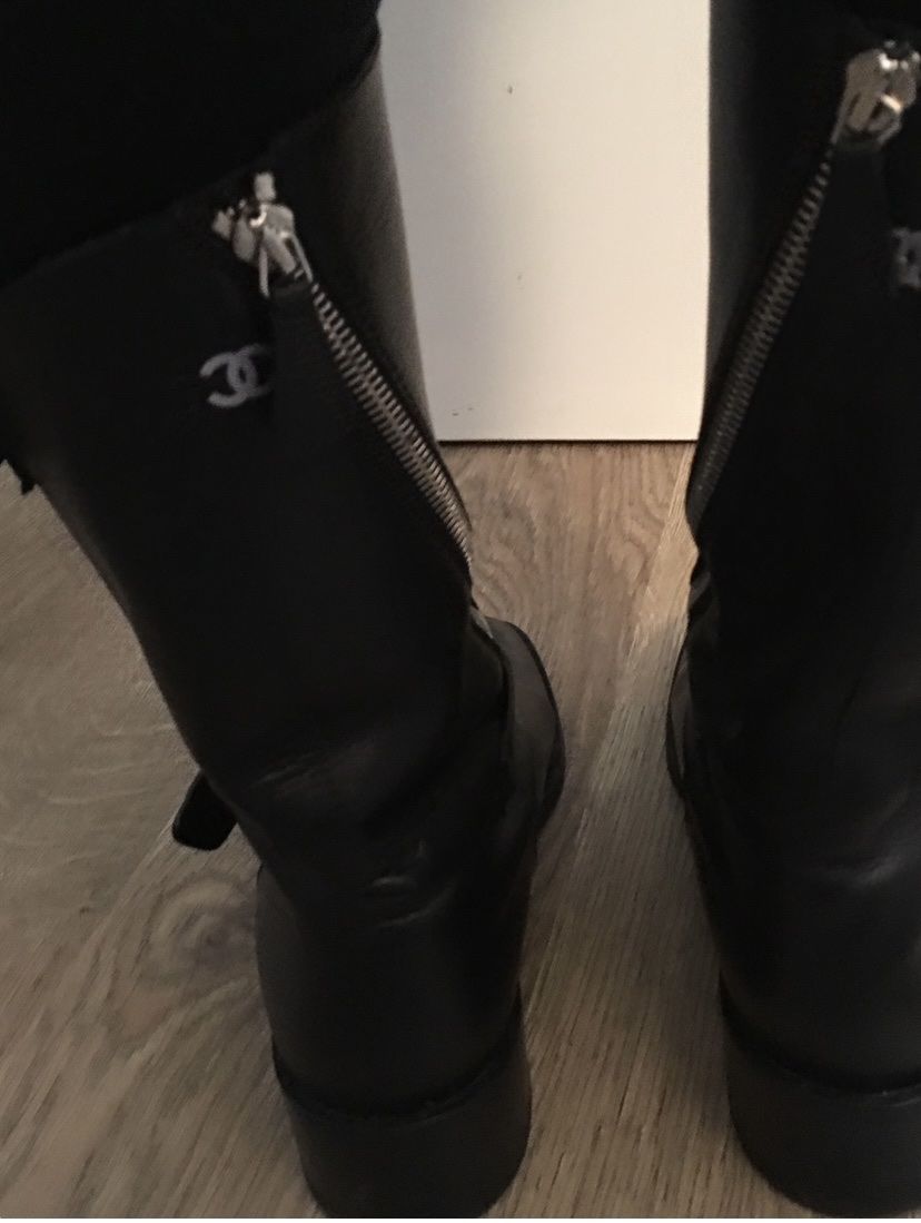 Chanel Scarpe da donna: Stivali biker Chanel tg.39 – Usato da Mendrisio venduto da SGR85 2