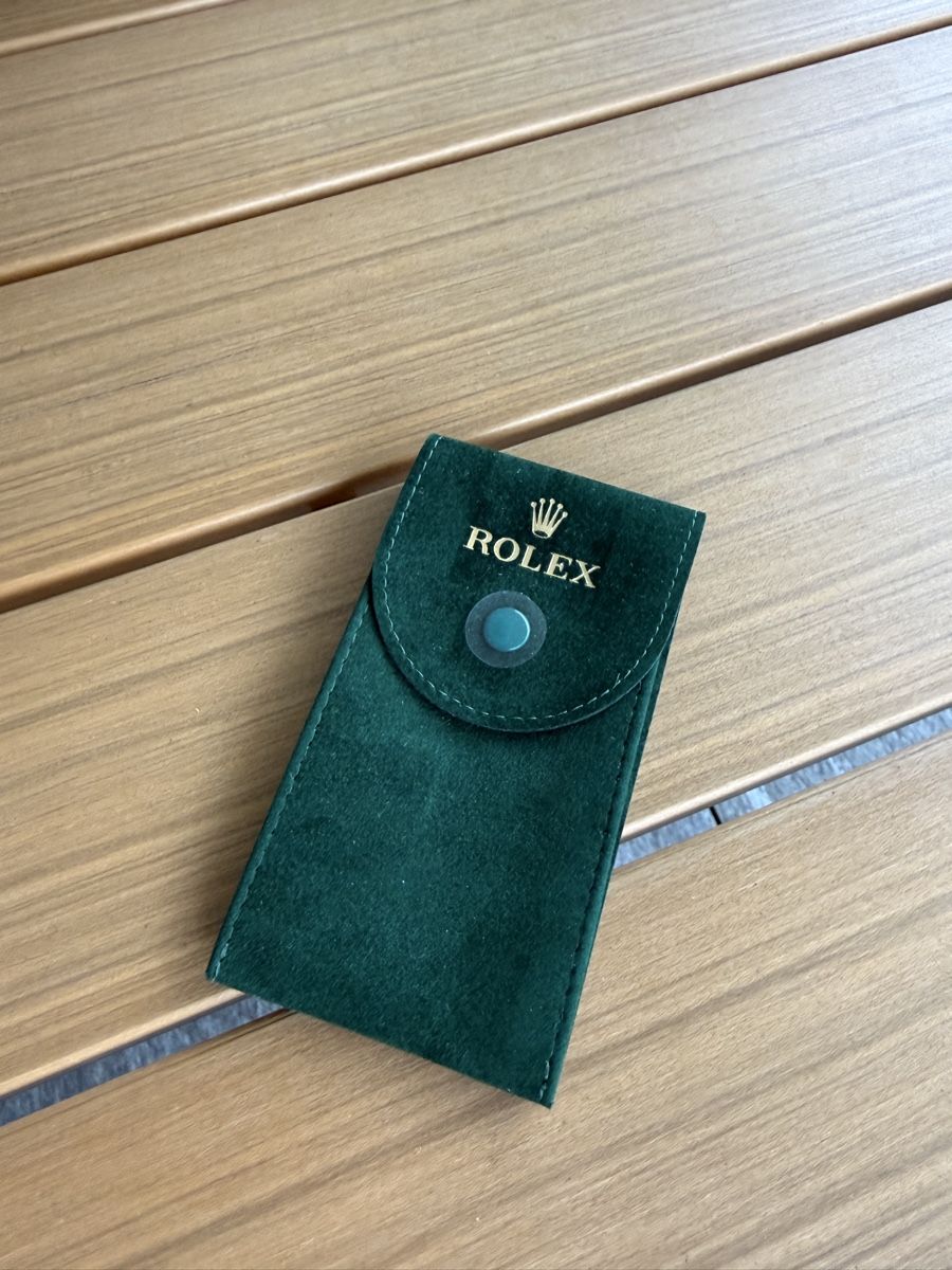 Scatole porta orologi: Rolex Etui dunkelgrün - Reiseetui – Nuovo (secondo la descrizione) da Rain venduto da bbone-b