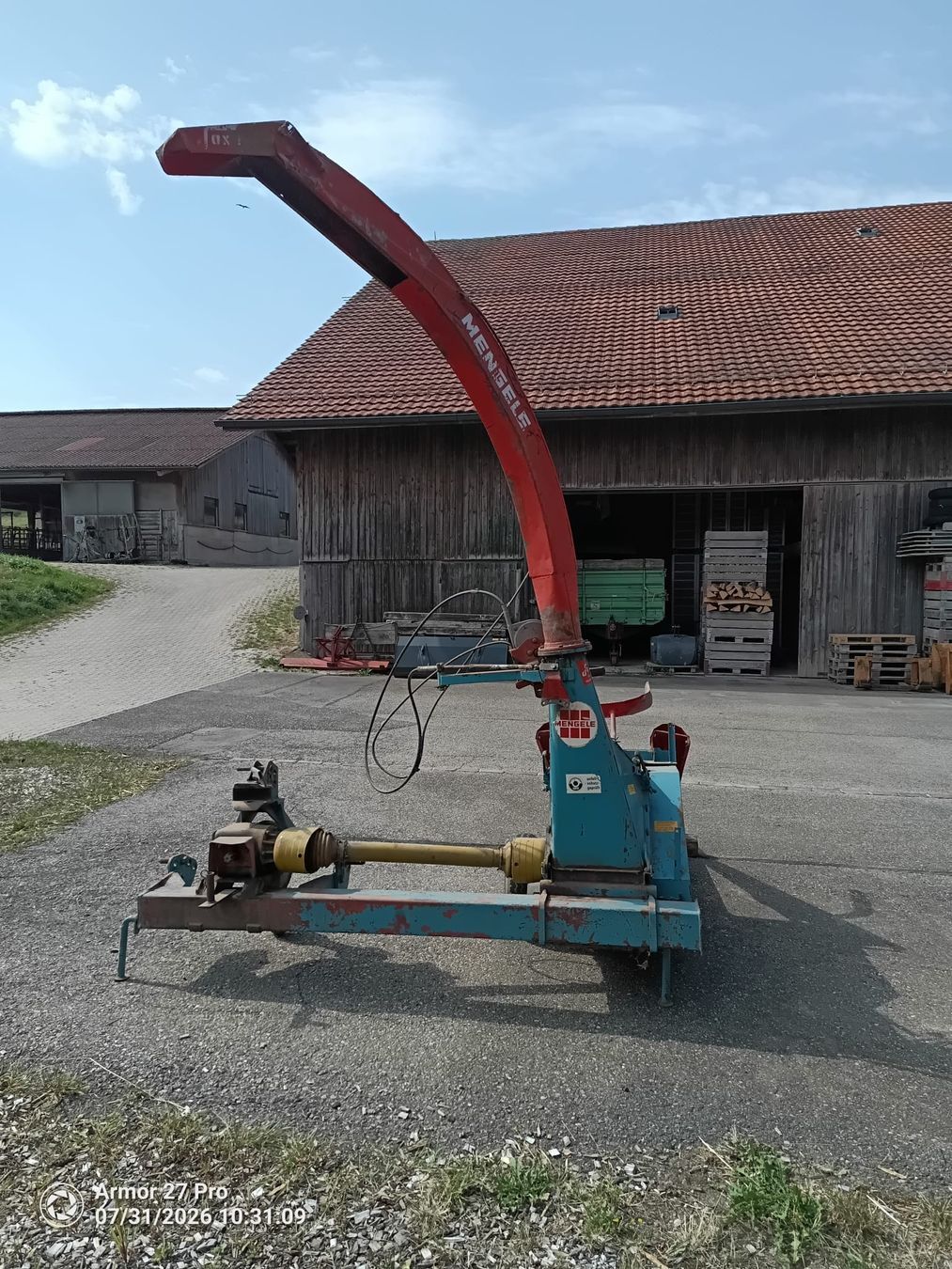 Trinciatrici: Maishäcksler Mengele MB350 – Usato da Altikon venduto da FMG678 2