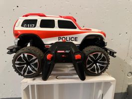 RC CARRERA Mercedes Swiss Police Car