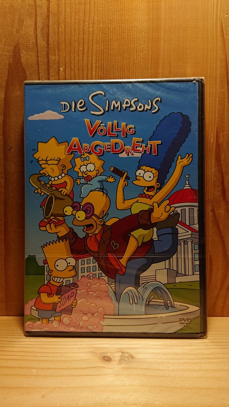Tutti i DVDs: DIE SIMPSONS Völlig Abgedreht DVD – Nuovo e nell'imballaggio originale da Wilderswil venduto da Exebub