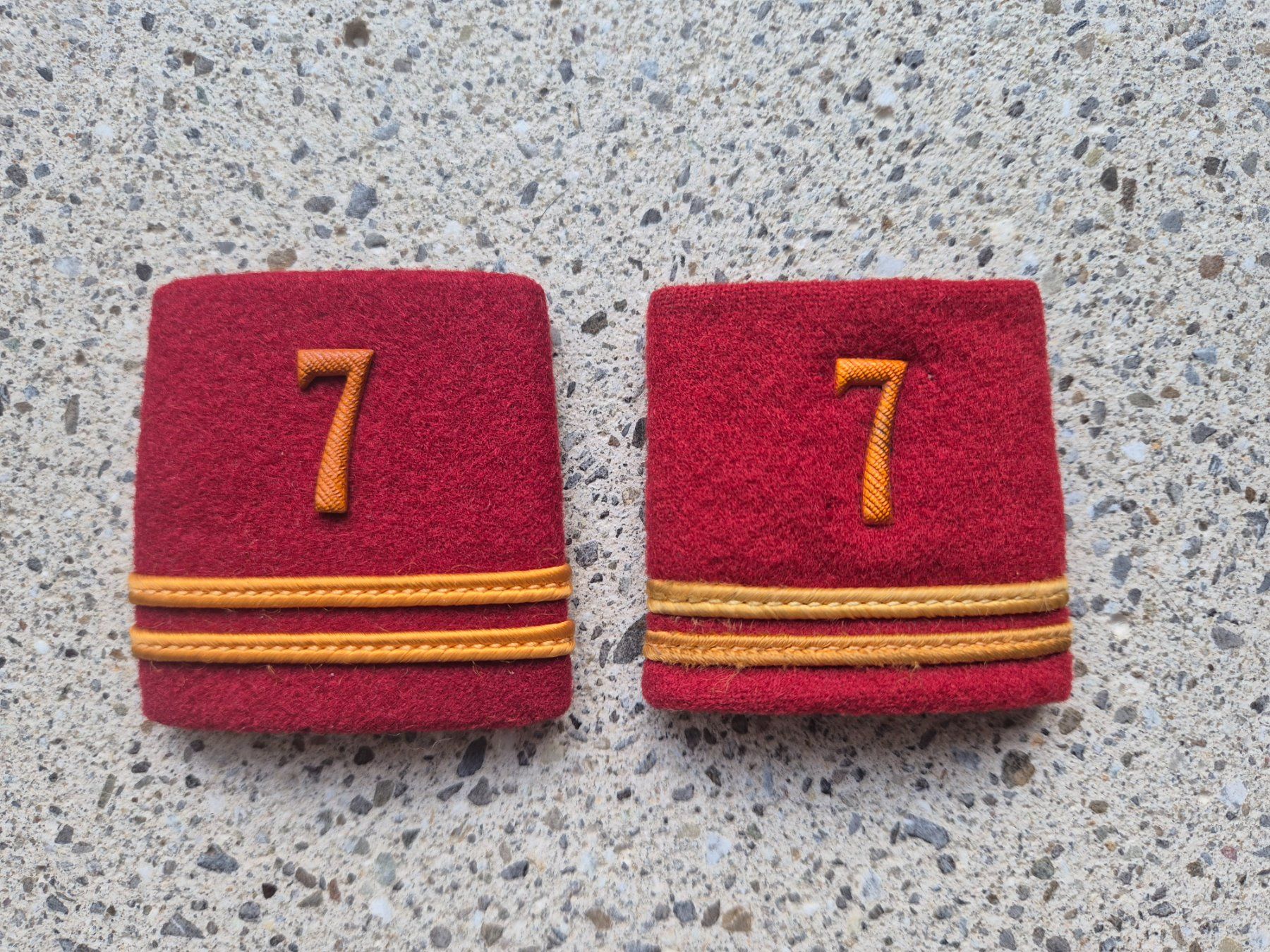 Schweizer Armee Placchette & Badge: *** Patten Paar *** – Usato da Riedholz venduto da fr_sIruP