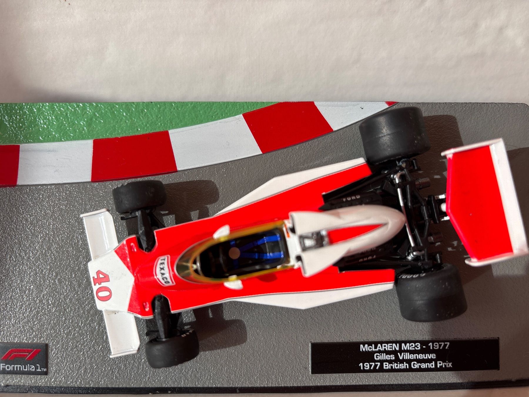 IXO Modellautos: Ixo McLaren M23 Gilles Villeneuve 1977 British GP – Neu (gemäss Beschreibung) aus Gollion von Hampton 1