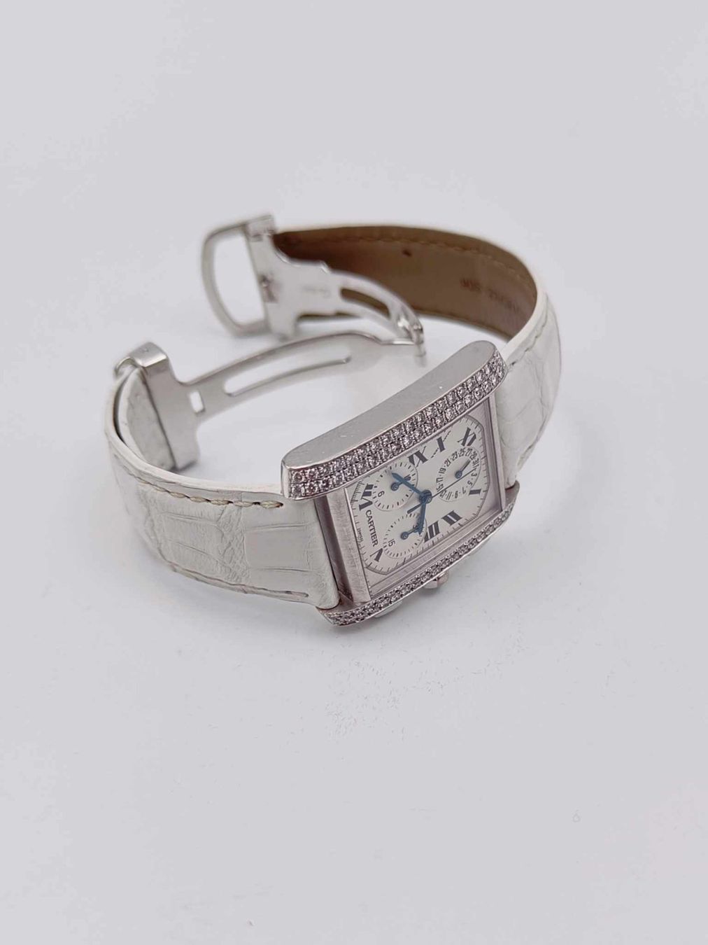 Cartier Uhren: CARTIER TANK FRANCAISE CHRONOFLEX CHRONOGRAPH – Gebraucht aus Luzern von EdiGem 7