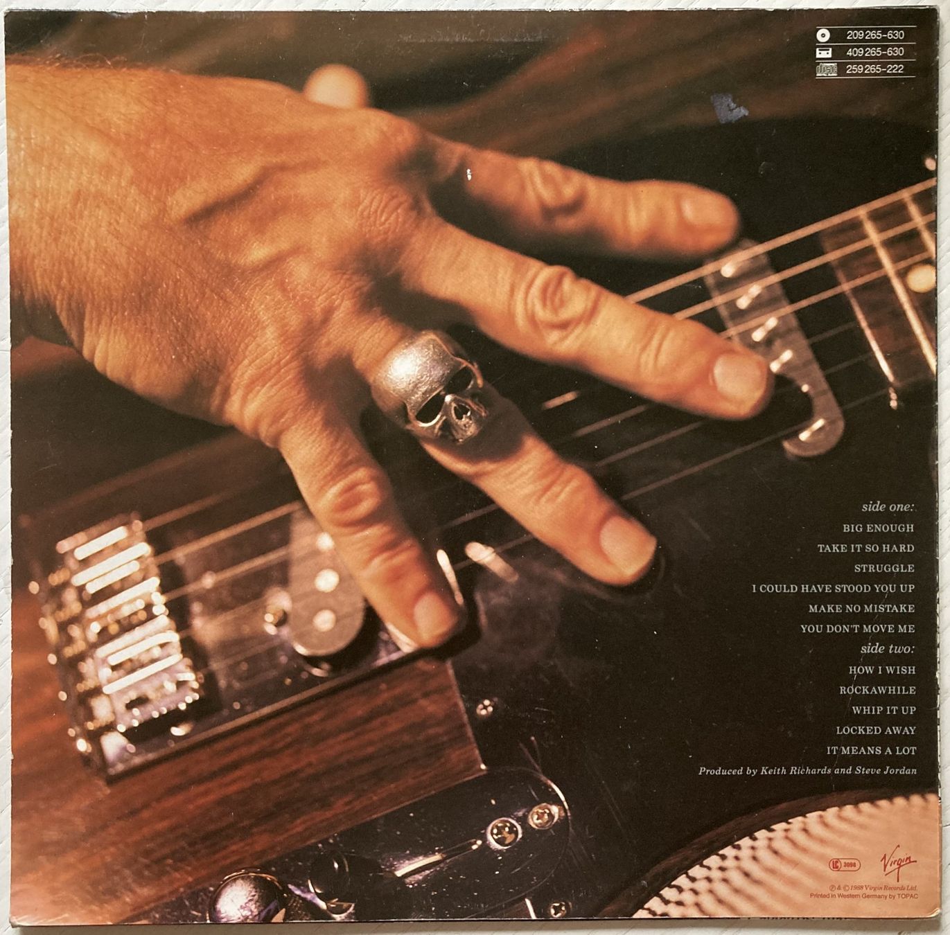 Vinyles: ROLLING STONES / KEITH RICHARDS - TALK IS CHEAP – D'occasion à Bottens par hotter-than-hell 1