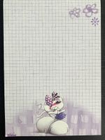 Vintage Diddl-Blatt A5 Nr. 223, Diddlina in violett