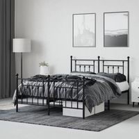 Bett Bettgestell mit Kopf- und Fussteil