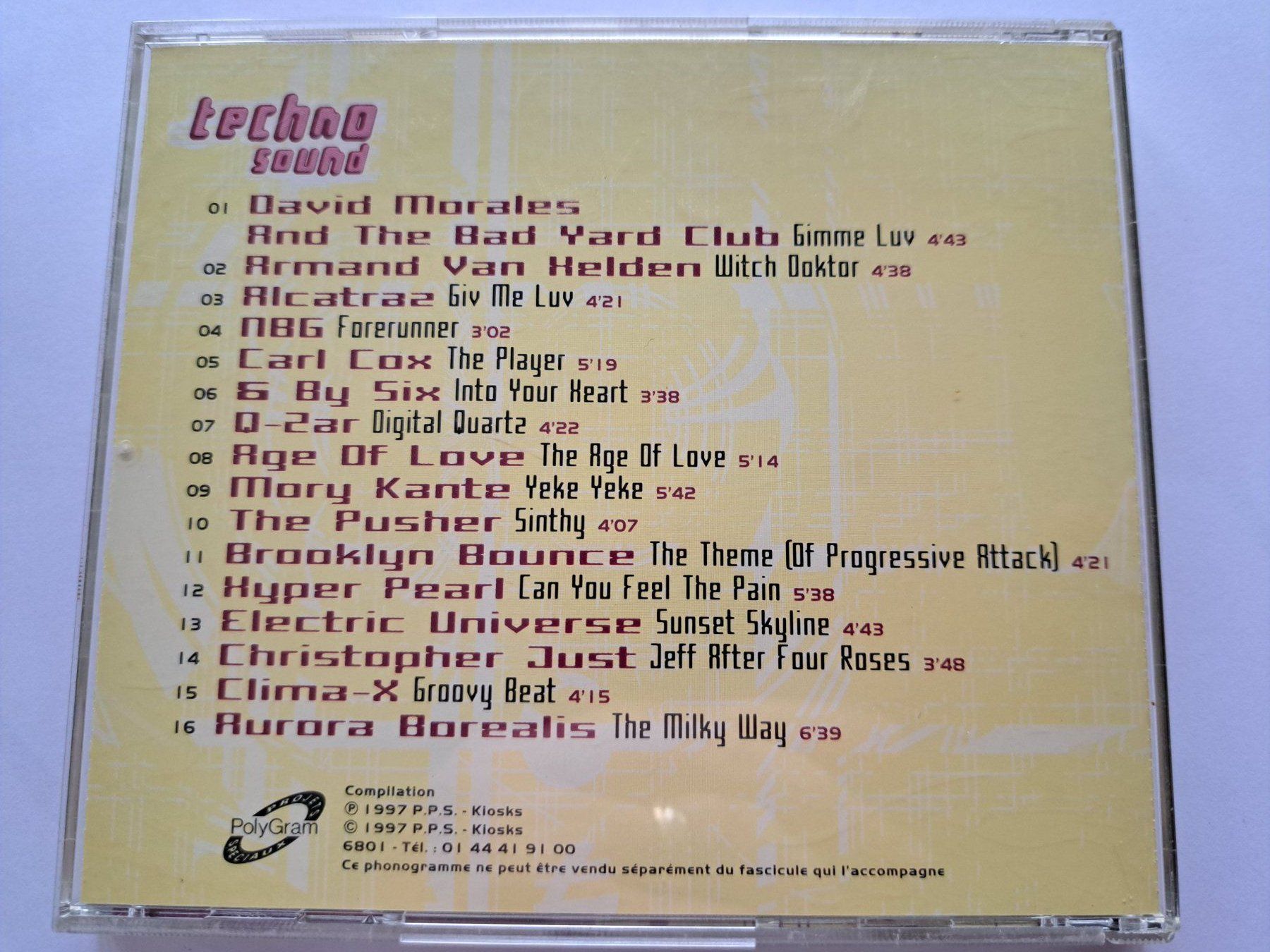 CD: Cd Techno Sound 1997 – Usato da Pully venduto da bro_n52j 1