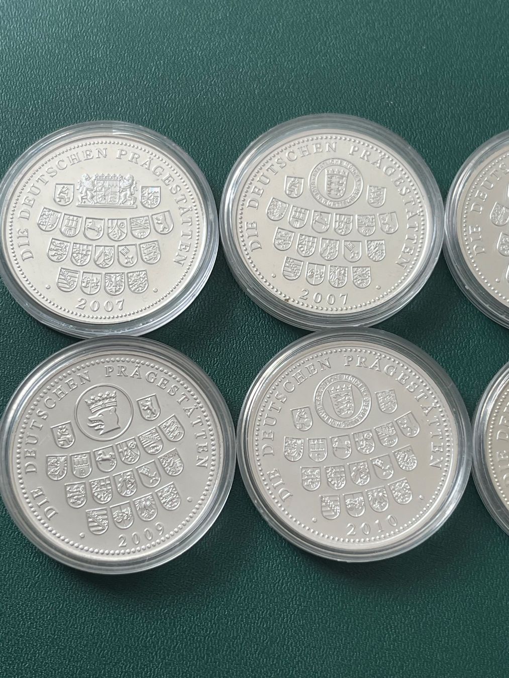 Tutti le monete: Deutsche Gedenkmünzen Silber 2007-2016 – Usato da Neuenhof venduto da Mastermind-73 4