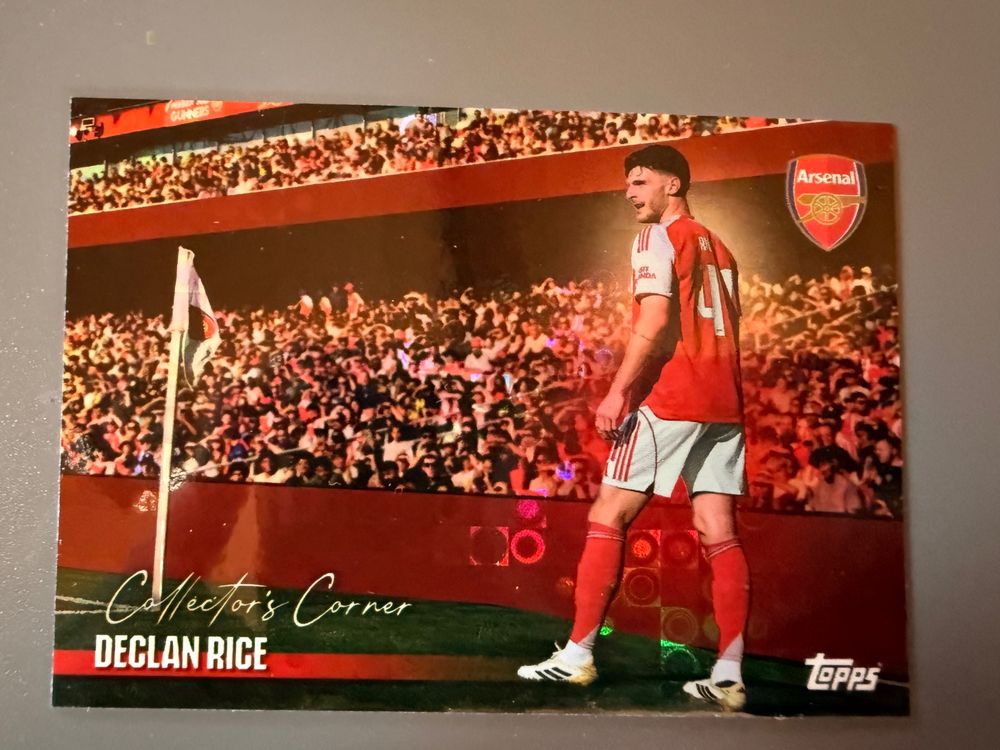 Topps Arsenal Team Set 25/26 - Declan Rice - Refractor - #39 (Neu ...