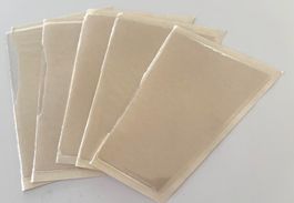 DUFCO Sichtfenster Aufklebe-Etiketten - 5 x 158 x 110 mm